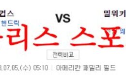 7월5일 MLB 밀워키 브루어스 시카고컵스 미국프로야구 결과예측 먹튀폴리스 0 (0)