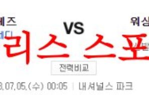 7월5일 MLB 워싱턴 내셔널스 신시내티 레즈 해외경기 프리뷰 분석 먹튀폴리스