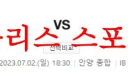 7월2일 K리그2 FC안양 경남FC 국내축구 라인업 및 승률 예상 분석 먹튀폴리스 0 (0)