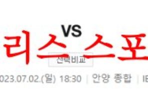 7월2일 K리그2 FC안양 경남FC 국내축구 라인업 및 승률 예상 분석 먹튀폴리스