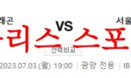 7월3일 K리그2 전남 드래곤즈 서울 이랜드 FC 국내축구 상대전적 분석 먹튀폴리스 0 (0)