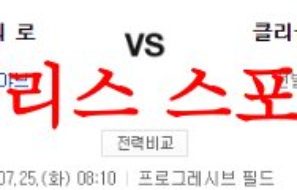 7월25일 MLB 클리블랜드 가디언즈 캔자스시티 로열스 메이저리그 분석 먹튀폴리스