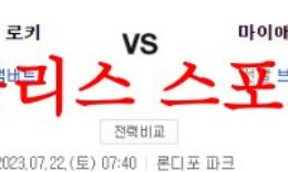 7월22일 MLB 마이애미 말린스 콜로라도 로키스 메이저리그 분석 먹튀폴리스 0 (0)