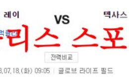 7월18일 MLB 텍사스 레인저스 탬파베이 레이스 메이저리그 분석 먹튀폴리스 0 (0)