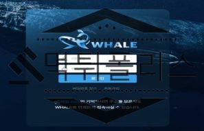 WHALE 신규사이트 고래들을 끌어들여 수 십억의 피해를 일으킬 곳인지 검사 중