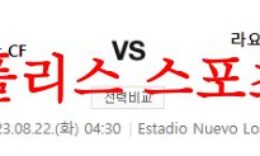 8월22일 라리가 그라나다CF 라요 바예카노 해외축구 시즌 스포츠분석 먹튀폴리스 0 (0)