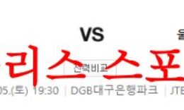 8월5일 K리그 대구FC 울산 현대 축구단 국내축구 근황 및 예상 프리뷰 먹튀폴리스 0 (0)