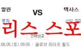 8월5일 MLB 텍사스 레인저스 마이애미 말린스 메이저리그 프리뷰 먹튀폴리스 0 (0)