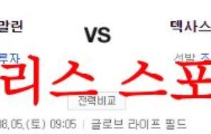 8월5일 MLB 텍사스 레인저스 마이애미 말린스 메이저리그 프리뷰 먹튀폴리스