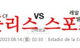 8월14일 라리가 비야레알CF 레알 베티스 해외축구 전문 프리뷰 먹튀폴리스 0 (0)