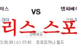 8월9일 MLB 탬파베이 레이스 세인트루이스 카디널스 미국야구분석 먹튀폴리스 0 (0)