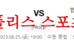 8월25일 K리그 수원FC 인천유나이티드FC 국내 축구 스페셜분석 먹튀폴리스 0 (0)