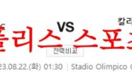 8월22일 세리에A 토리노FC 칼리아리 칼초 해외 축구승무패 분석 먹튀폴리스 0 (0)
