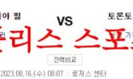 8월16일 MLB 토론토 블루제이스 필라델피아 필리스 야구경기 분석 먹튀폴리스 0 (0)