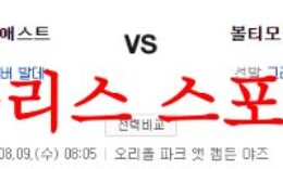 8월9일 MLB 볼티모어 오리올스 휴스턴 애스트로스 엠엘비 경기분석 먹튀폴리스 0 (0)