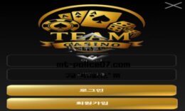 팀카지노 토토 신규사이트 먹튀검증 결과 보고 안내 0 (0)