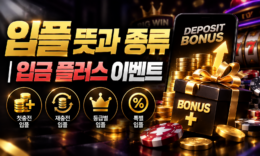 입플 뜻과 종류 | 입금 플러스 이벤트 조건 확인 가이드 0 (0)